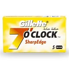 GILLETTE 7 O'CLOCK SHARP EDGE ÇİFT KENAR TIRAŞ JİLETİ